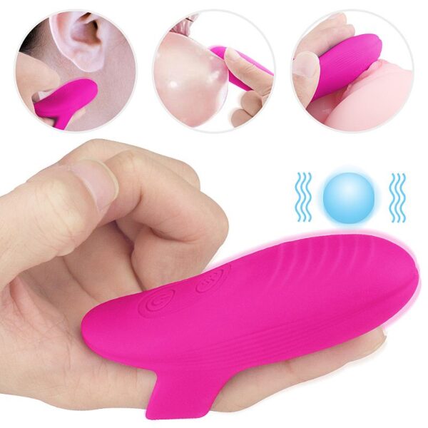 Vibrador e Estimulador Dedeira - Dory - S-Hande