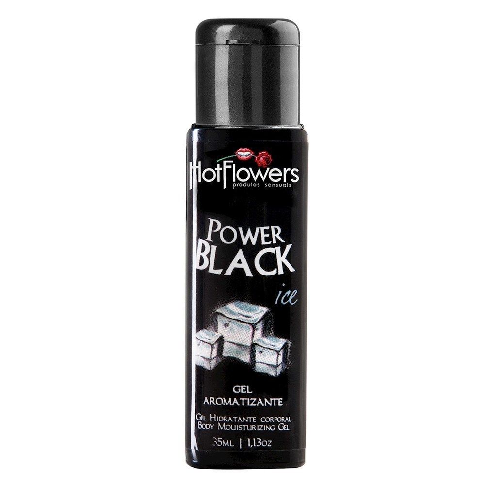 Kit 03 Gel Gelado Aromatizante Sabor BLACK ICE 35ml HotFlowers - Sexshop