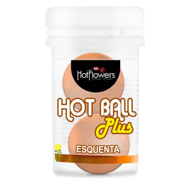 Kit 03 Bolinha Vaginal Hotball Plus Esquenta HotFlowers - Sexshop