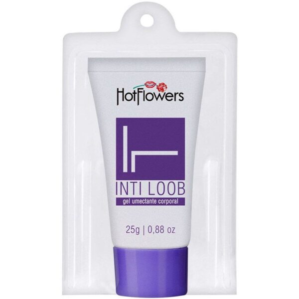 Kit 03 Lubrificante Int-Loob Bisnaga Lilás 25gr HotFlowers - Sexshop