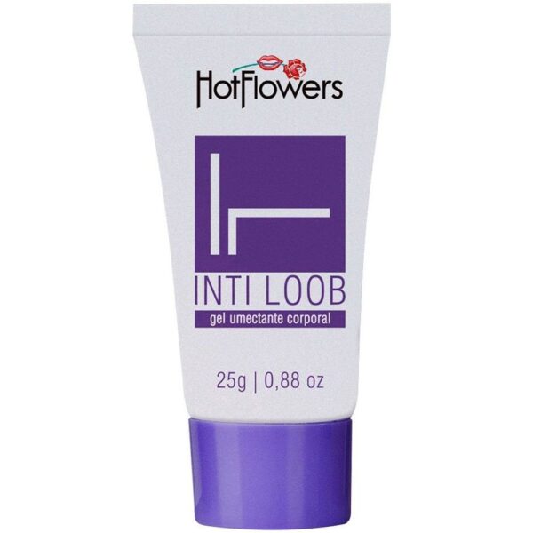 Kit 03 Lubrificante Int-Loob Bisnaga Lilás 25gr HotFlowers - Sexshop