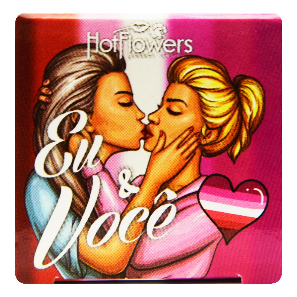 Kit 03 Massagem Clitoriana Bálsamo Eu&Você 4g Hot Flowers - Sex shop
