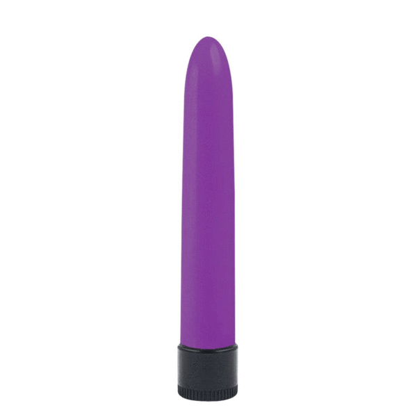 Vibrador Personal Liso 18 cm Roxo Multivelocidade - Sex shop