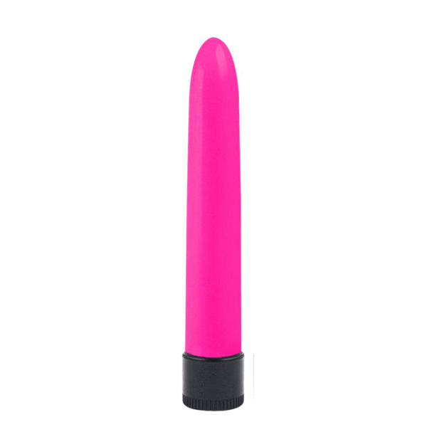 Vibrador Personal Liso 18 cm Rosa Multivelocidade - Sexshop