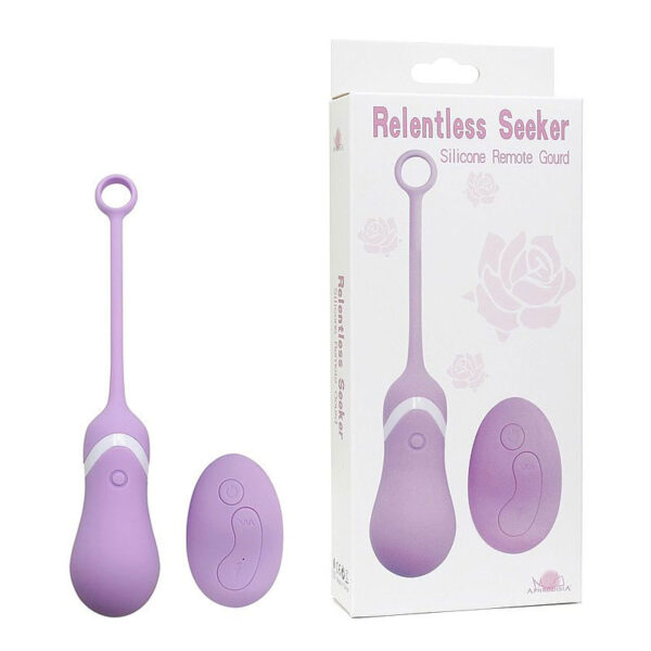 Vibrador Cápsula Recarregável Wireless com 10 Modos de Vibrações - RELENTLESS SEEKER - Sexshop