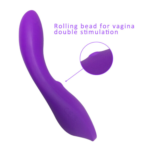 Vibrador Ponto G e Esferas Rotativas e 7 Vibrações Recarregável - Sex shop