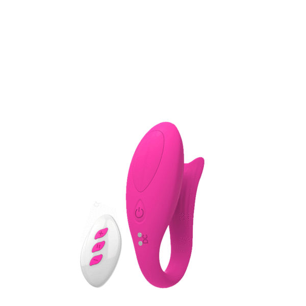 Vibrador Recarregável para Casais com Controle Wireless e 12 Modos de Vibração - Sex shop