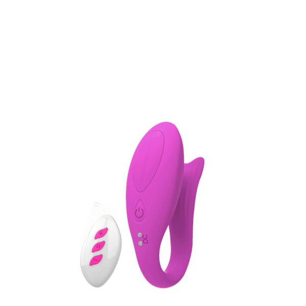 Vibrador Recarregável para Casais com Controle Wireless e 12 Modos de Vibração - Sex shop