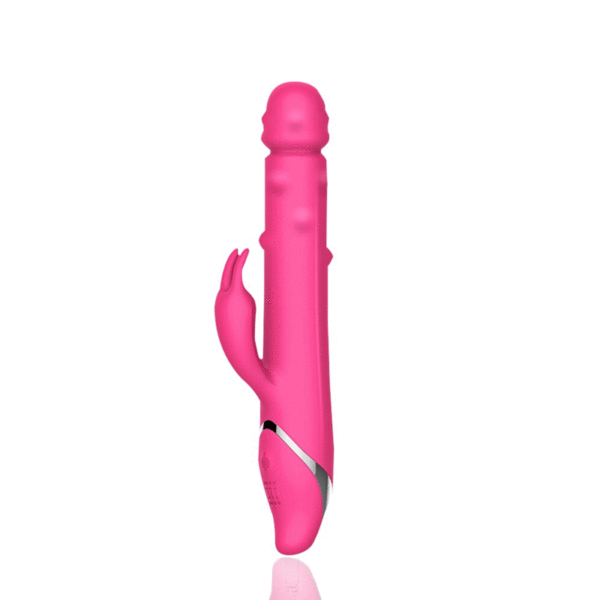 Vibrador Rotativo Sobe e Desce Recarragável com 7 Modos de Vibração e Rotação - CAMILLE - Sex shop