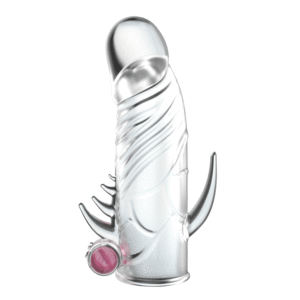 Capa Peniana com Cápsula Vibratória - PENIS SLEVEE - Sexshop