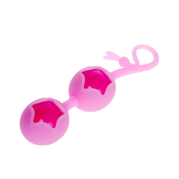 Bolas de Pompoar com Detalhes em Alto Relevo Estrela - CUTE LOVE BALLS - Sexshop