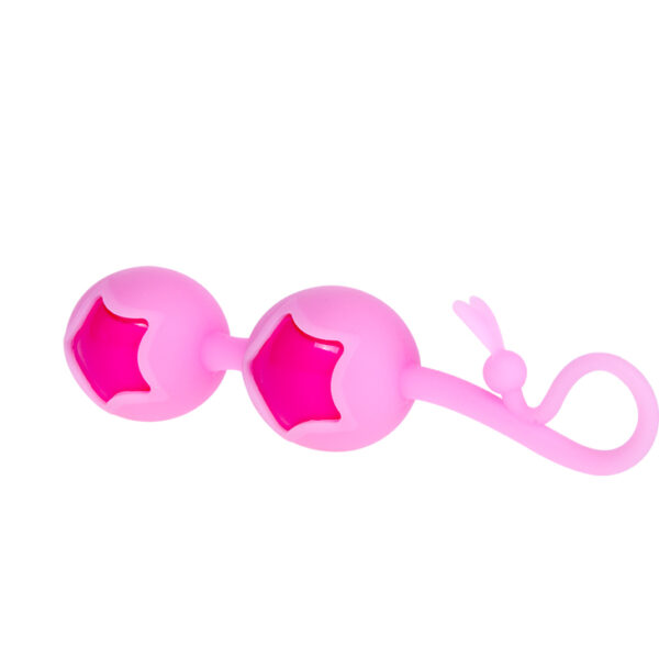 Bolas de Pompoar com Detalhes em Alto Relevo Estrela - CUTE LOVE BALLS - Sexshop