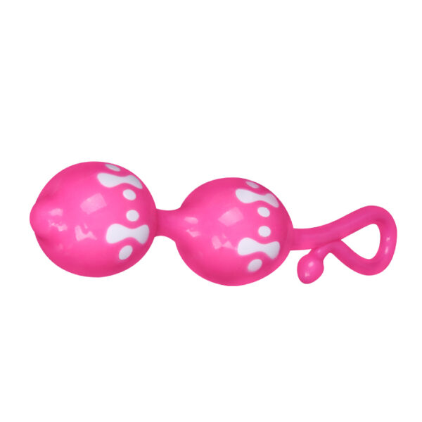 Bolas de Pompoar em Silicone com Cordão de Segurança - ORGASMIC BALLS - Sexshop