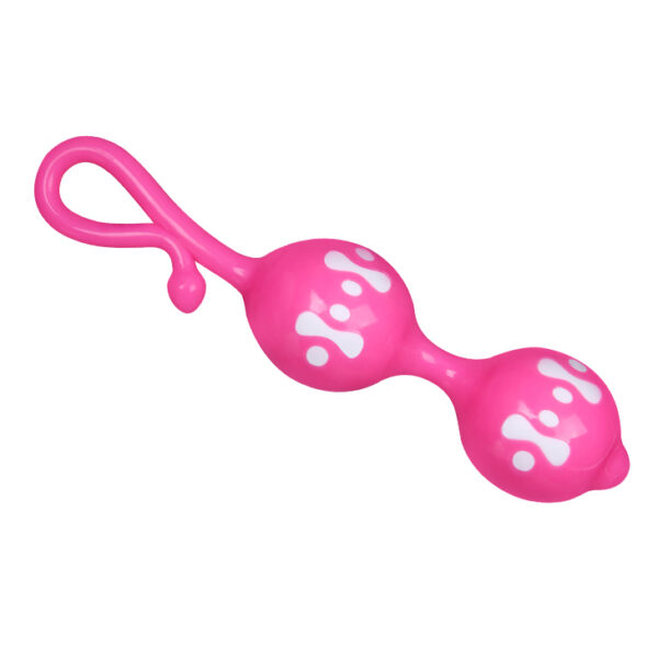 Bolas de Pompoar em Silicone com Cordão de Segurança - ORGASMIC BALLS - Sexshop