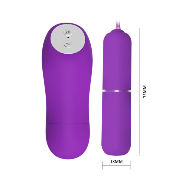 Vibrador Capsula Wireless com 20 Modos de Vibração - MAGIC X20 - Sexshop