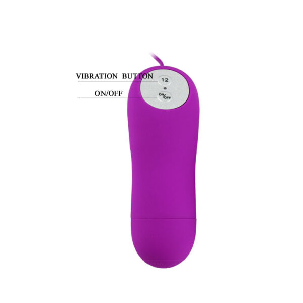 Vibrador Cápsula Revestida em Silicone Textura em Espiral e 12 Vibrações - PLEASURE SHELL - Sex shop