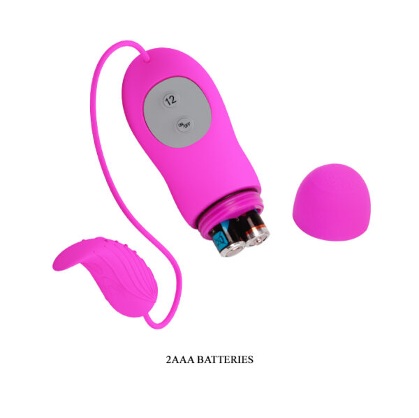 Vibrador Capsula Silicone em Formato de Língua e 12 Modos de Vibração - PRETTY LOVE ARCHER - Sexshop