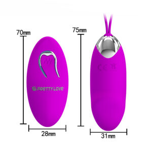 Vibrador Feminino Wireless Recarregável com PRETTY LOVE JULIA - Sex shop