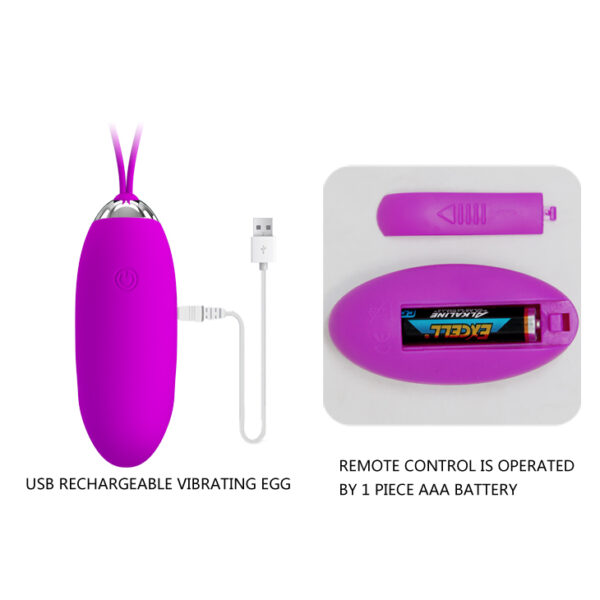 Vibrador Feminino Wireless Recarregável com PRETTY LOVE JULIA - Sex shop