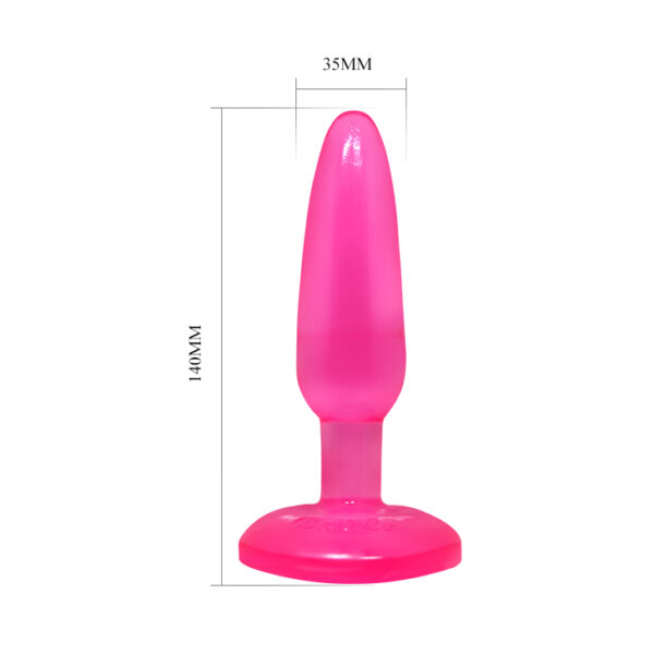 Plug Anal com Ventosa de Fixação - BUTT PLUG - Sexshop