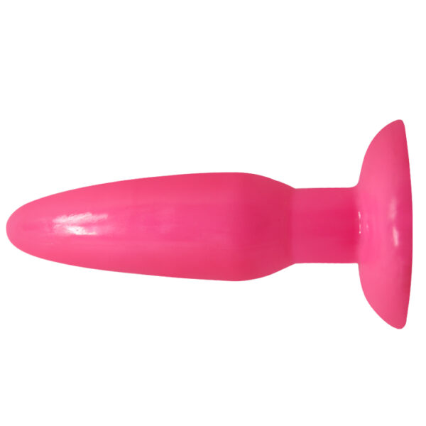 Plug anal estimulador e base com ventosa - Sexshop