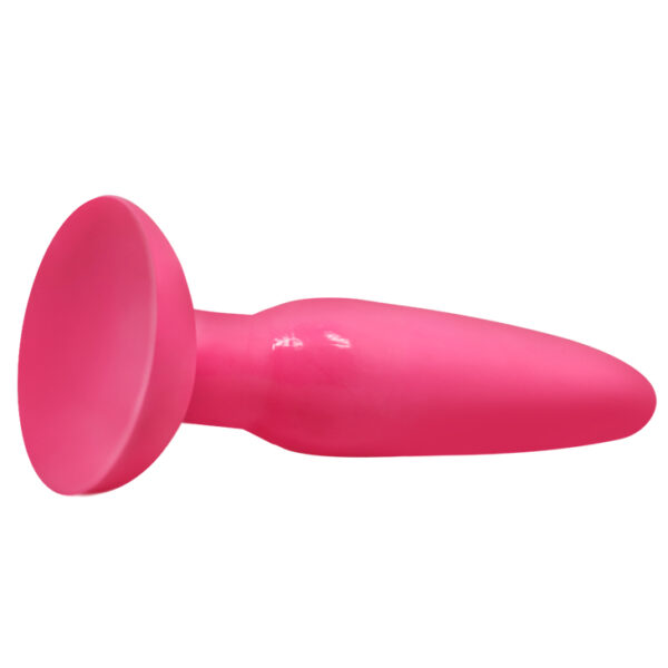 Plug anal estimulador e base com ventosa - Sexshop