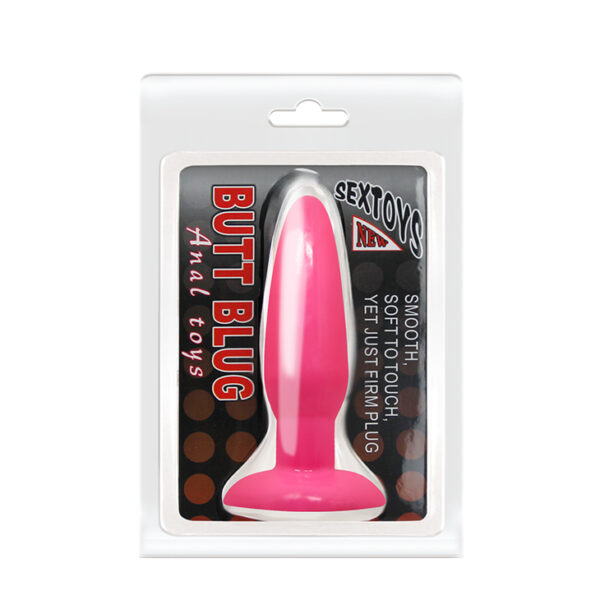 Plug anal estimulador e base com ventosa - Sexshop