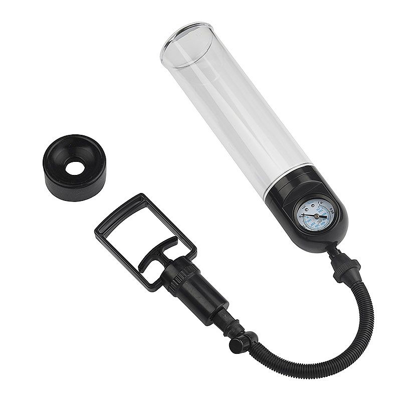 Bomba Peniana com Vibrador - Vacuum com Válvula - Sexshop