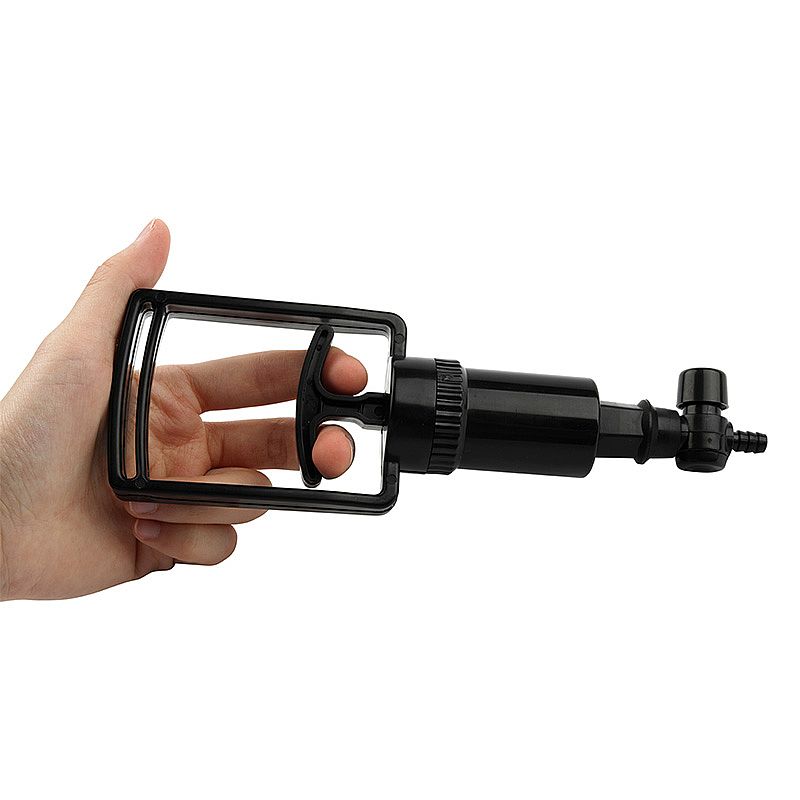 Bomba Peniana com Vibrador - Vacuum com Válvula - Sexshop