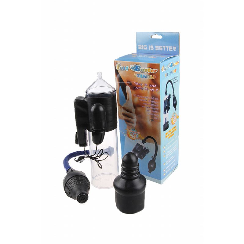 Bomba Peniana Com vibrador e Anel Regulavel - Lust Buster - Sexshop