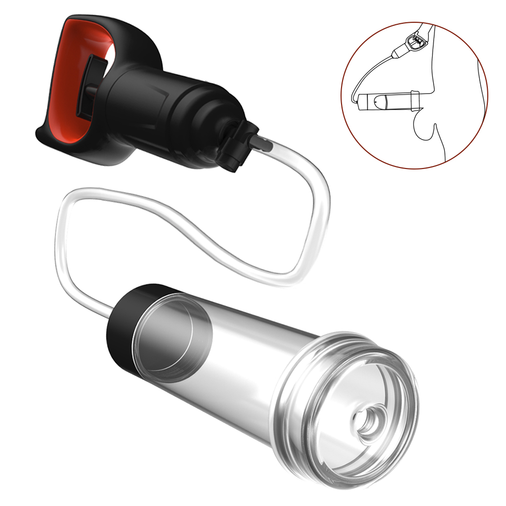 Bomba Peniana Manual com Sistema de Alavanca - Sexshop