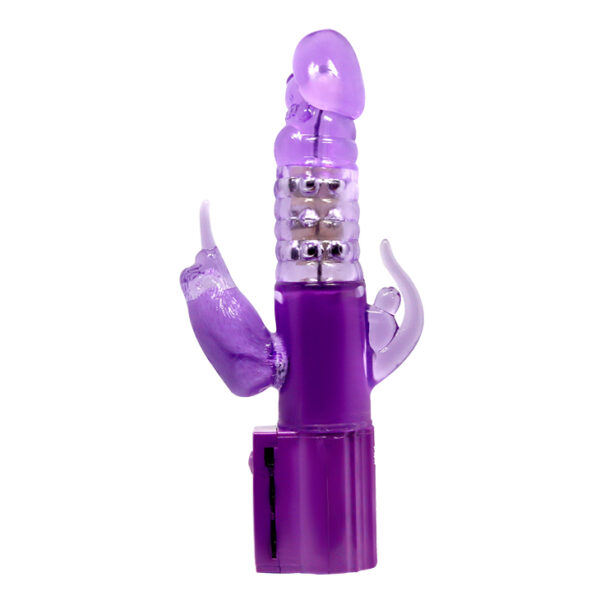 Vibrador Rotativo Escalonado com Triplo Estimulador - BAILE CHRISTINA - Sex shop