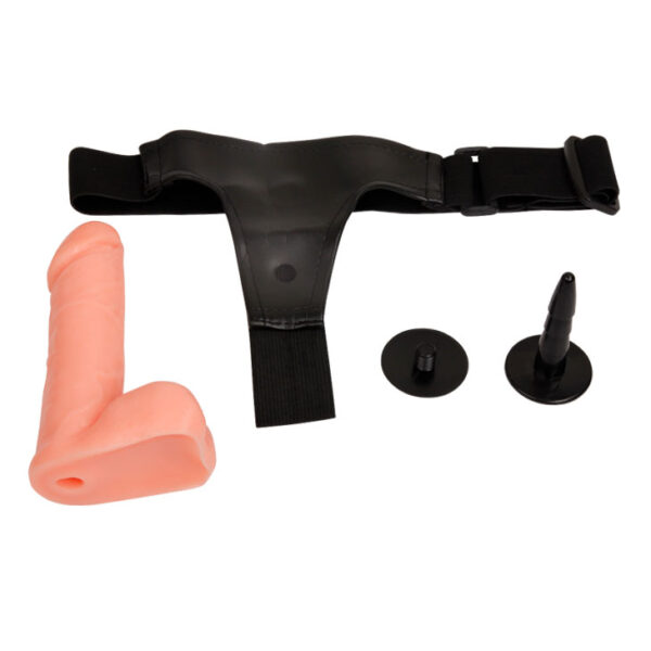 Cinta Peniana com Pênis Realístico e Glande Saliente - ULTRA PASSIONATE HARNESS - Sexshop