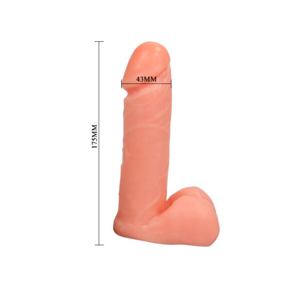 Cinta Peniana com Pênis Realístico e Glande Saliente - ULTRA PASSIONATE HARNESS - Sexshop