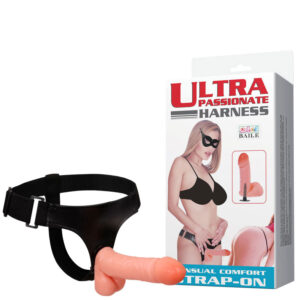 Cinta Peniana com Pênis Realístico e Glande Saliente - ULTRA PASSIONATE HARNESS - Sexshop