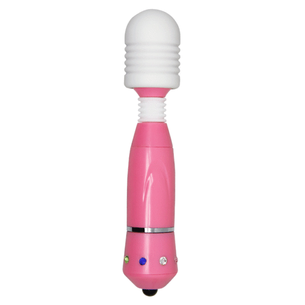 Vibrador com 3 Cabeças Removíveis - MINI ROCK - Sex shop