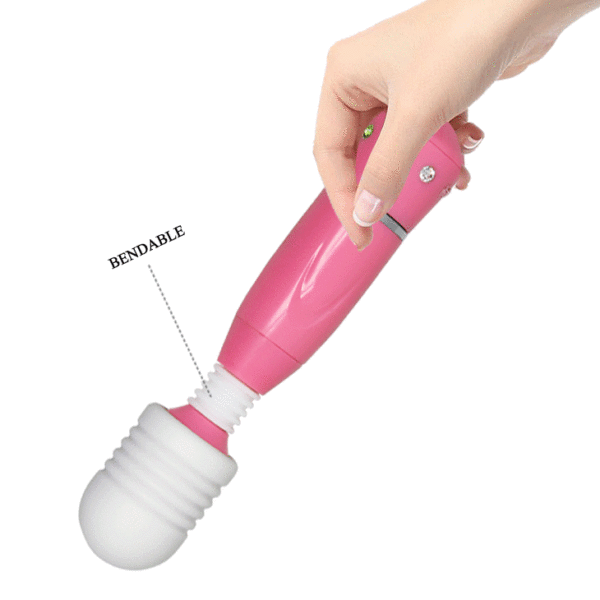 Vibrador com 3 Cabeças Removíveis - MINI ROCK - Sex shop