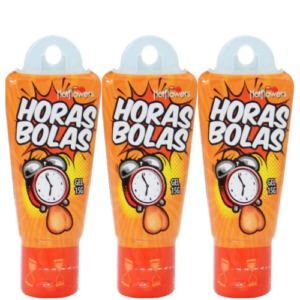 Kit 03 Gel Masculino Horas Bolas Potência 15g Hot Flowers - Sex shop