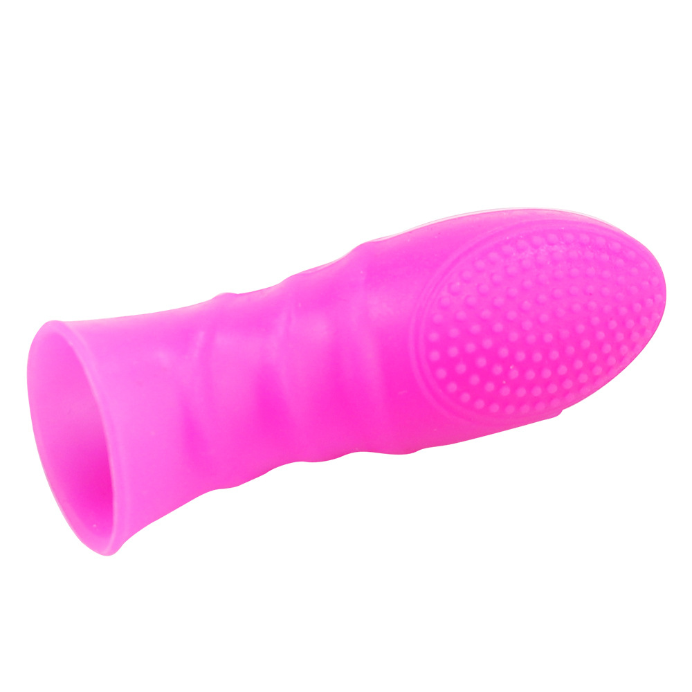 Dedeira em Silicone com Saliências Massageadoras - Sexshop