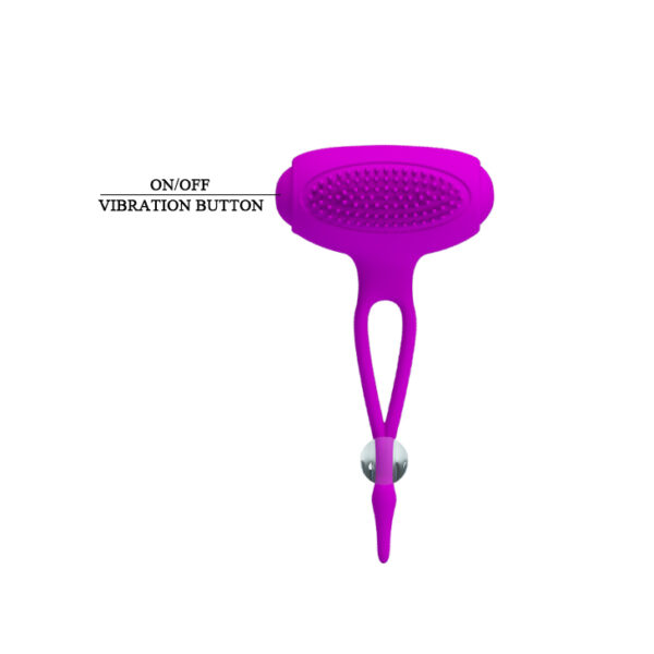 Estimulador de Seios em Silicone Vibratório com Regulagem - PRETTY LOVE BANCROFT - Sexshop