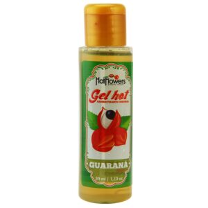 Gel Quente Aromatizante Hot Guarana 35ml HotFlowers - Sexshop