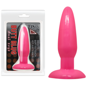 Plug anal estimulador e base com ventosa - Sexshop