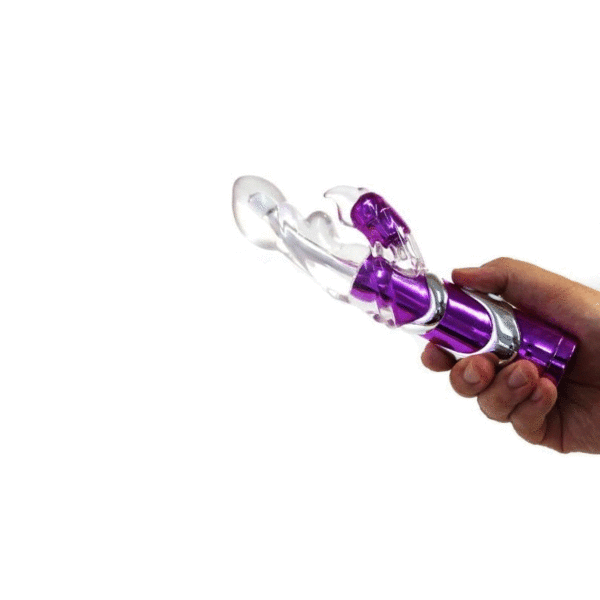 Vibrador Rotativo Recarregável com 10 Modos de Vibração e Rotação - ANDROID W KILLER - Sex shop
