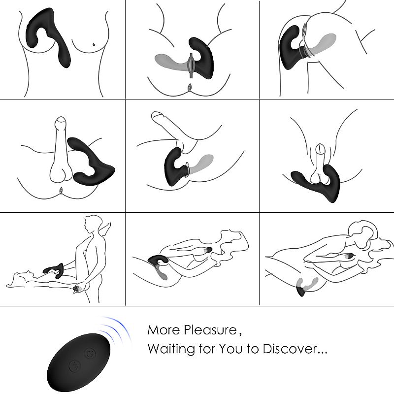 Estimulador de Próstata Recarregável - Landys - RTC - S-Hande - Imagem 6