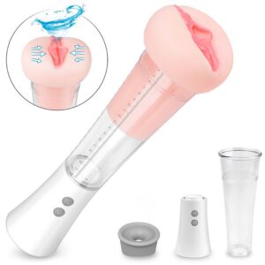 Bomba Peniana Com Anel de Vagina realistico - Max Kit - S-Hande