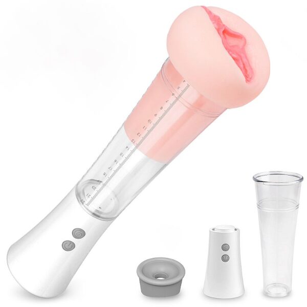 Bomba Peniana Com Anel de Vagina realistico - Max Kit - S-Hande