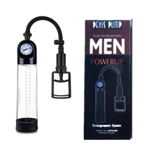 Bomba Peniana Manometro - Men Powerup - Penis Pump - Sexshop