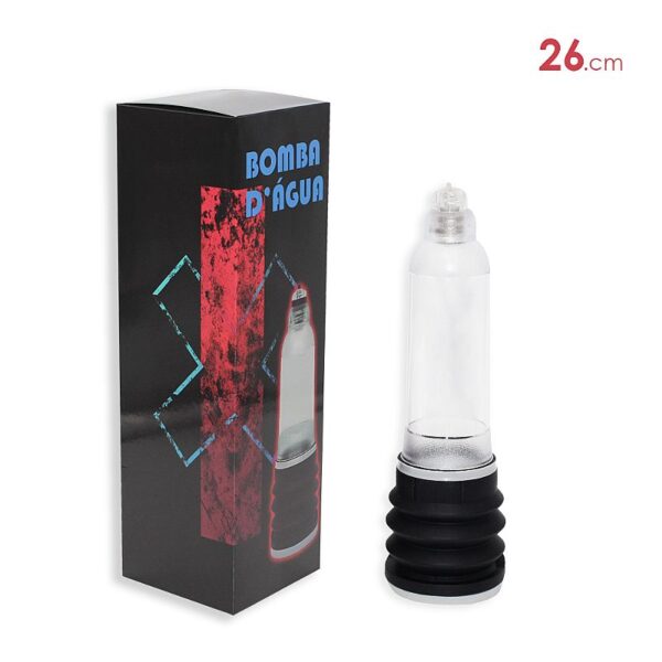 Bomba Peniana Hidromax para uso com Água - 26cm - Sexshop