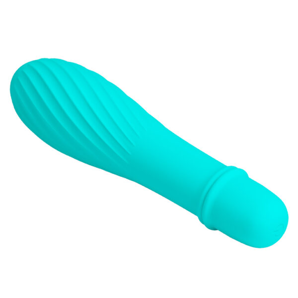 Vibrador com Textura em Espiral e 10 Modos de Vibração - PRETTY LOVE SOLOMON - Sexshop