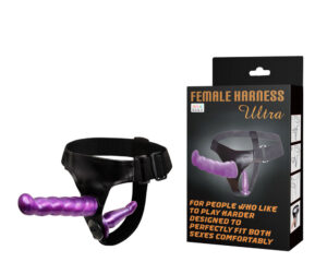 Cinta Peniana com Plug Vaginal - FEMALE HARNESS ULTRA - Sexshop